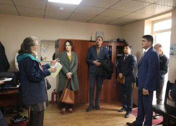 Намояндагони ташкилоти байналмилалии USAID аз Хадамоти муҳоҷират дидан намуданд