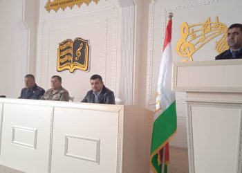 Вохӯрии навбатӣ дар Ҷамоати деҳоти Танобчии ноҳияи Темурмалик