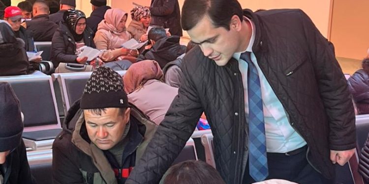 Вохӯрии навбатӣ дар Фурудгоҳи байналмилалии шаҳри Душанбе