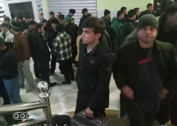 Вохӯрии судманд бо муҳоҷирони меҳнатӣ дар Фурудгоҳи байналмилалии шаҳри Кӯлоб