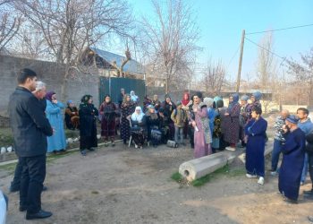 Вохӯрии судманд бо сокинони маҳаллаҳои С. Вализода ва Офтобрӯяи шаҳри Кӯлоб