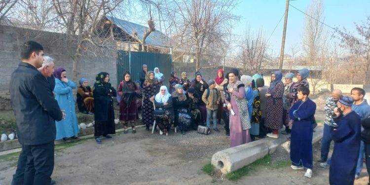 Вохӯрии судманд бо сокинони маҳаллаҳои С. Вализода ва Офтобрӯяи шаҳри Кӯлоб