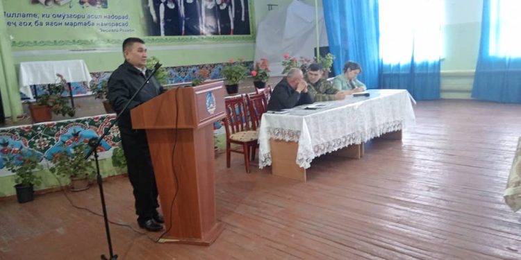 Чорабинии навбатӣ дар Ҷамоати деҳоти Ғулакандози ноҳияи Ҷаббор Расулов