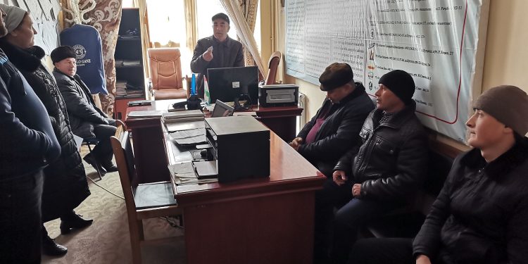 Вохӯрӣ бо муҳоҷирони меҳнатӣ, дохилӣ ва экологӣ дар ноҳияи Кӯҳистони Мастчоҳ