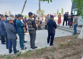 Корҳои фаҳмондадиҳӣ пеш аз сафар бо муҳоҷирони меҳнатӣ дар Ҷамоати деҳоти Меҳрободи ноҳияи Ашт