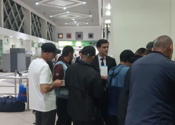 Вохӯрии навбатӣ дар Фурудгоҳи байналмилалии шаҳри Душанбе