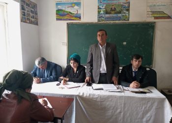 Суҳбату вохӯрии судманд бо фаъолони ноҳияи Сангвор