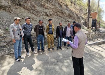 Корҳои фаҳмондадиҳӣ бо муҳоҷирон дар деҳаи Дашти ноҳияи Кӯҳистони Мастчоҳ