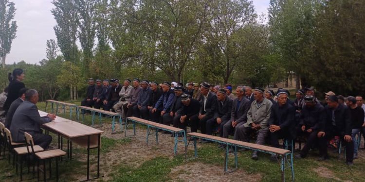 Чорабинии навбатӣ бо аҳолӣ, муҳоҷирони меҳнатӣ ва аъзои оилаи онҳо дар ноҳияи Деваштич
