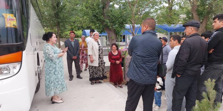 Корҳои фаҳмондадиҳӣ бо муҳоҷирони меҳнатӣпеш аз сафар дар Ҷамоати деҳоти Меҳробод