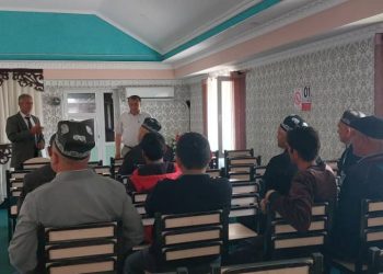 Мулоқоти судманд дар Ҷамоати деҳоти Рӯдакӣ деҳаи Марғедари шаҳри Панҷакент