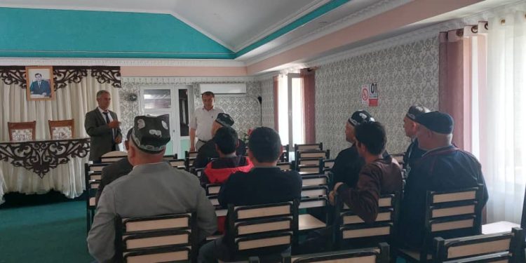Мулоқоти судманд дар Ҷамоати деҳоти Рӯдакӣ деҳаи Марғедари шаҳри Панҷакент
