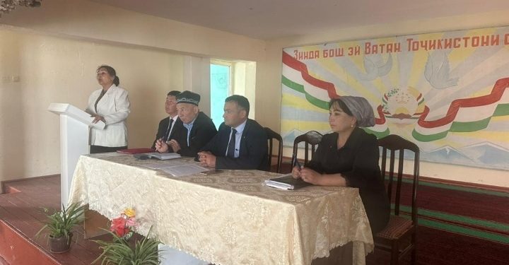 Вохӯрии сайёр дар Ҷамоати деҳоти Т.Ӯлҷабоеви ноҳияи Спитамен