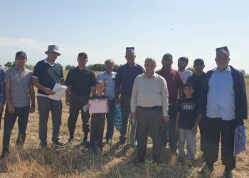 Ба муҳоҷирони экологии ноҳияи Кӯҳистони Мастчоҳ аз ноҳияи Зафаробод қитъаи замини наздиҳавлигӣ ҷудо карда шуд