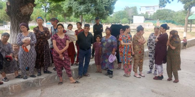 Чорабинии навбатӣ дар шаҳри Панҷакент