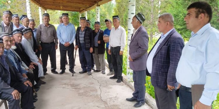 Мулоқоти судманд дар ноҳияи Шаҳристон