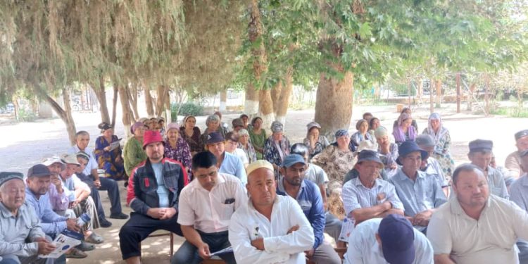 Чорабинии навбатии иттилоотӣ – фаҳмондадиҳӣ дар ноҳияи Қубодиён