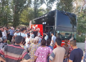 Корҳои фаҳмондадиҳӣ бо муҳоҷирони меҳнатӣпеш аз сафар дар Ҷамоати деҳоти Меҳробод