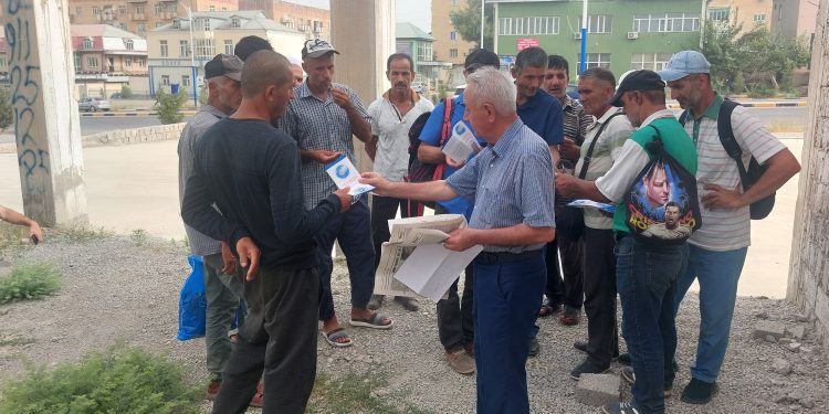 Корҳои фаҳмондадиҳӣ бо корҷӯён ва муҳоҷирони меҳнатии ба ватан баргашта