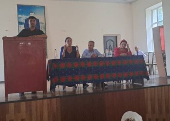 Дар ноҳияи Восеъ масъалаҳои муҳоҷирати бехатар ва баланд бардоштани маърифати ҳуқуқии шаҳрвандон баррасӣ шуд