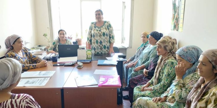 Корҳои иттилоотӣ ва фаҳмондадиҳӣ дар маркази шаҳри Исфара