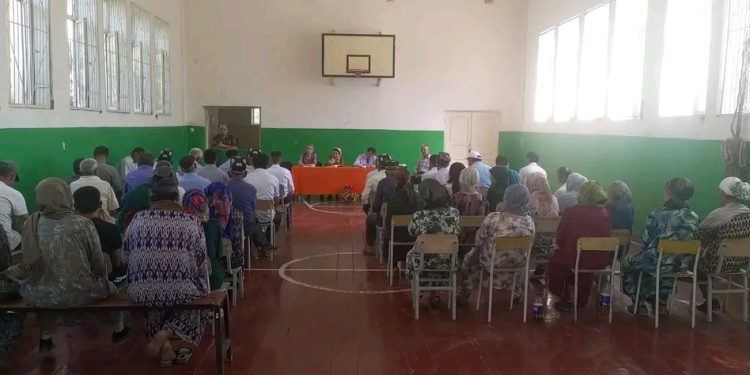 Суҳбату вохӯриҳои судманд бо сокинони ноҳияи Темурмалик