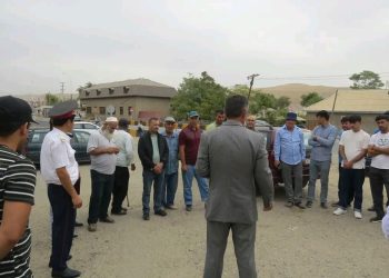 Суҳбату вохӯрӣ дар Терминали мусофиркашонии ноҳияи Темурмалик