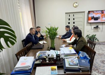 Вохӯрӣ бо роҳбари ширкати сохтмонии “INVESTEAM Construction