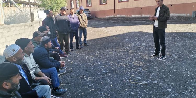 Корҳои иттилоотию фаҳмондадиҳӣ бо сокинони ноҳияи Кӯҳистони Мастчоҳ