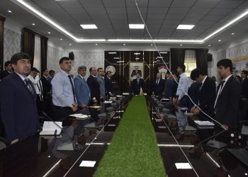 Ҷамъомади тантанавӣ бахшида ба Рӯзи забони давлатӣ дар Хадамоти муҳоҷират