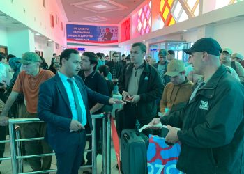 Вохӯрии судманд дар “Фурудгоҳи байналмилалии шаҳри Душанбе”