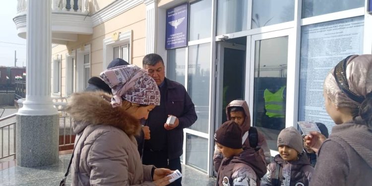 Корҳои иттилоотӣ – маърифатӣ дар “Истгоҳи роҳи оҳани шаҳри Хуҷанд”