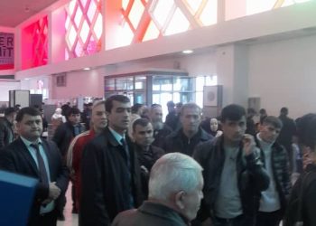 Корҳои фаҳмондадиҳӣ якҷоя бо СБМ дар “Фурудгоҳи байналмилалии шаҳри Душанбе”