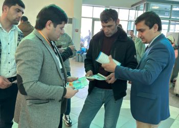 Корҳои фаҳмондадиҳӣ дар байни муҳоҷирони меҳнатӣ дар ҶСК “Фурудгоҳи байналмилалии шаҳри Душанбе”