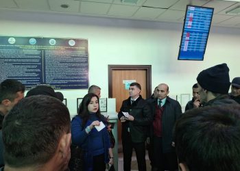 Корҳои иттилоотию – фаҳмондадиҳӣ дар “Фурӯдгоҳи байналмилалии шаҳри Душанбе”