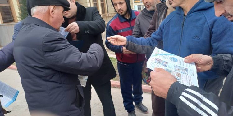 Вохӯрии судманд бо сокинони шаҳри Кӯлоб