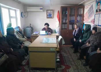 Вохӯрии судманд дар маҳаллаи  “Сирдарё”-и шаҳри  Хуҷанд