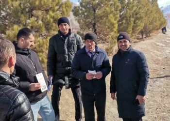 Вохӯрӣ бо ҷавонон ва муҳоҷирони ба ватан бозгашта дар ноҳияи Куҳистони Мастчоҳ