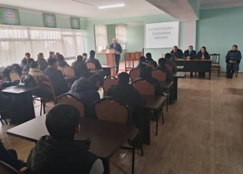 Суҳбату вохӯрӣ бо сокинони шаҳри Конибодом