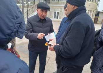 Вохӯрии судманд бо сокинони шаҳри Кӯлоб