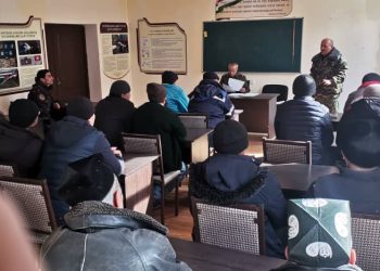 Корҳои фаҳмонидадиҳи бо  муҳоҷирони экологӣ дар ноҳияи Куҳистони Мастчоҳ