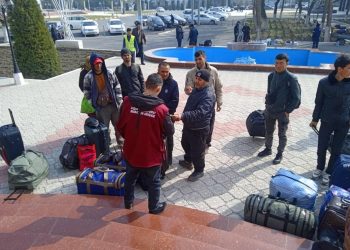 Корҳои фаҳмондадиҳӣ дар “Истгоҳи роҳи оҳан”-Хуҷанд идома дорад