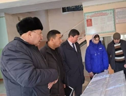 Чорабинии навбатӣ дар шаҳри Бустон