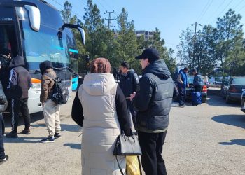 Корҳои иттилоотӣ – маърифатӣ дар терминали мусофиркашонии роҳи “Абрешим”-и шаҳри Хуҷанд