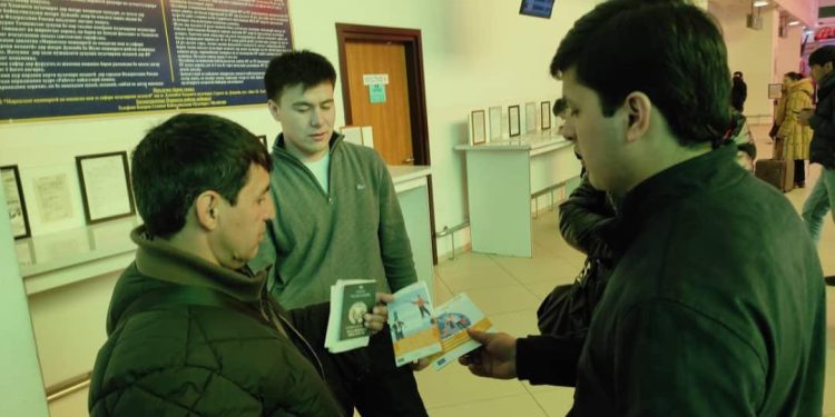 Корҳои фаҳмондадиҳӣ дар “Фурудгоҳи байналмилалии шаҳри Душанбе”