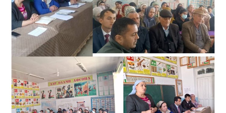 Суҳбату вохӯриҳо дар ноҳияи Файзобод