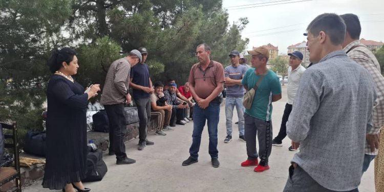 Корҳои иттилоотӣ фаҳмондадиҳӣ дар шаҳри Хуҷанд ва ноҳияи Деваштич