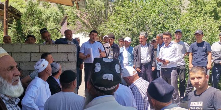 Корҳои иттилоотӣ-маърифатӣ бо сокинон ва муҳоҷирони меҳнатӣ дар Кӯҳистони Мастчоҳ