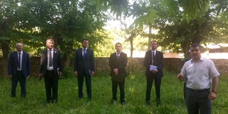 Вохӯрӣ дар ҷамоати деҳоти Кангурти ноҳияи Темурмалик