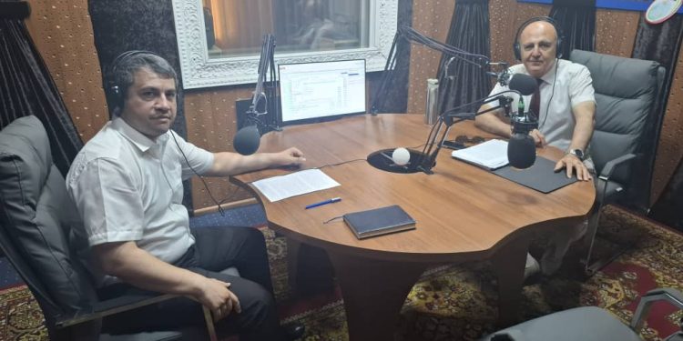Суханронӣ дар барномаи радиои вилояти Суғд